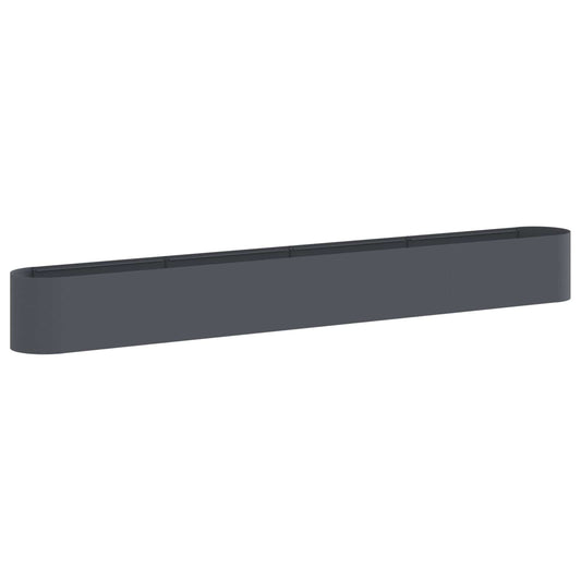 Raised Garden Bed Anthracite 360 x 40x 40 cm