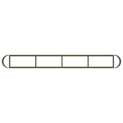 Raised Garden Bed Olive Green 360 x 40x 40 cm
