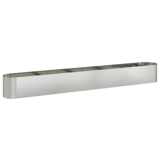 Raised Garden Bed Galvanised Steel 360 x 40x 40 cm