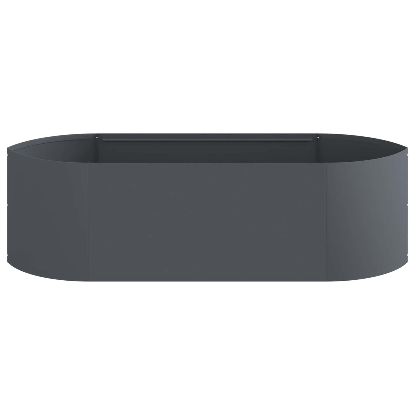 Raised Garden Bed Anthracite 140 x 40x 40 cm Steel