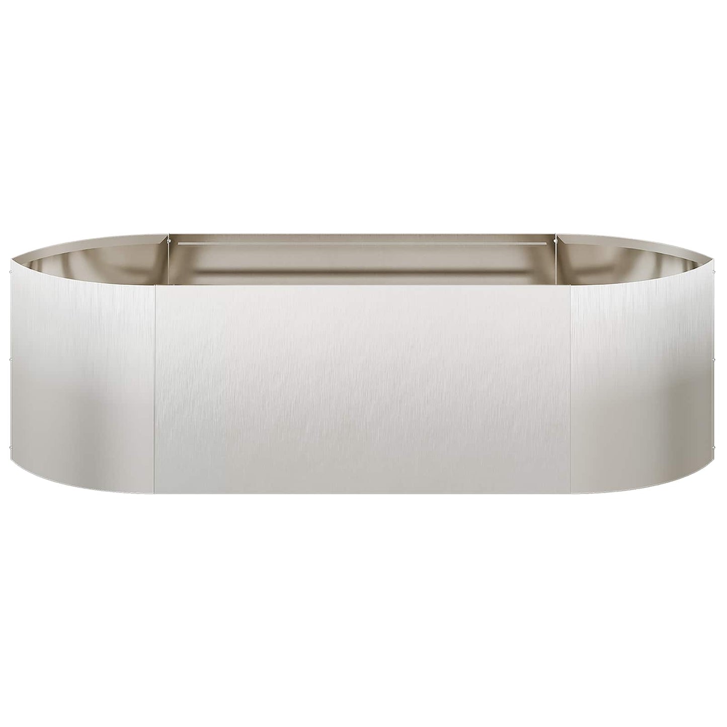 Raised Garden Bed Stainless Steel 140 x 40x 40 cm Steel
