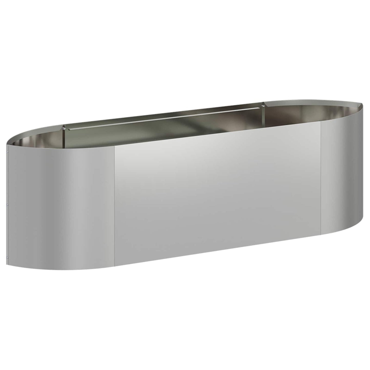 Raised Garden Bed Galvanised Steel 140 x 40x 40 cm Steel