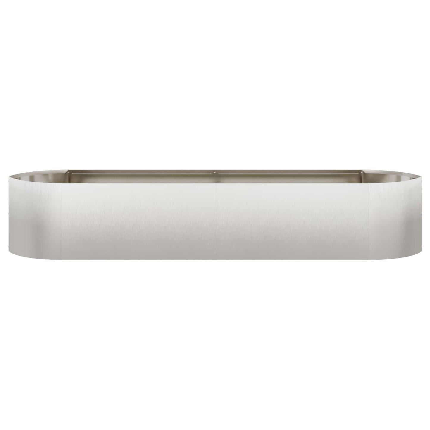 Raised Garden Bed Stainless Steel 220 x 40x 40 cm Steel