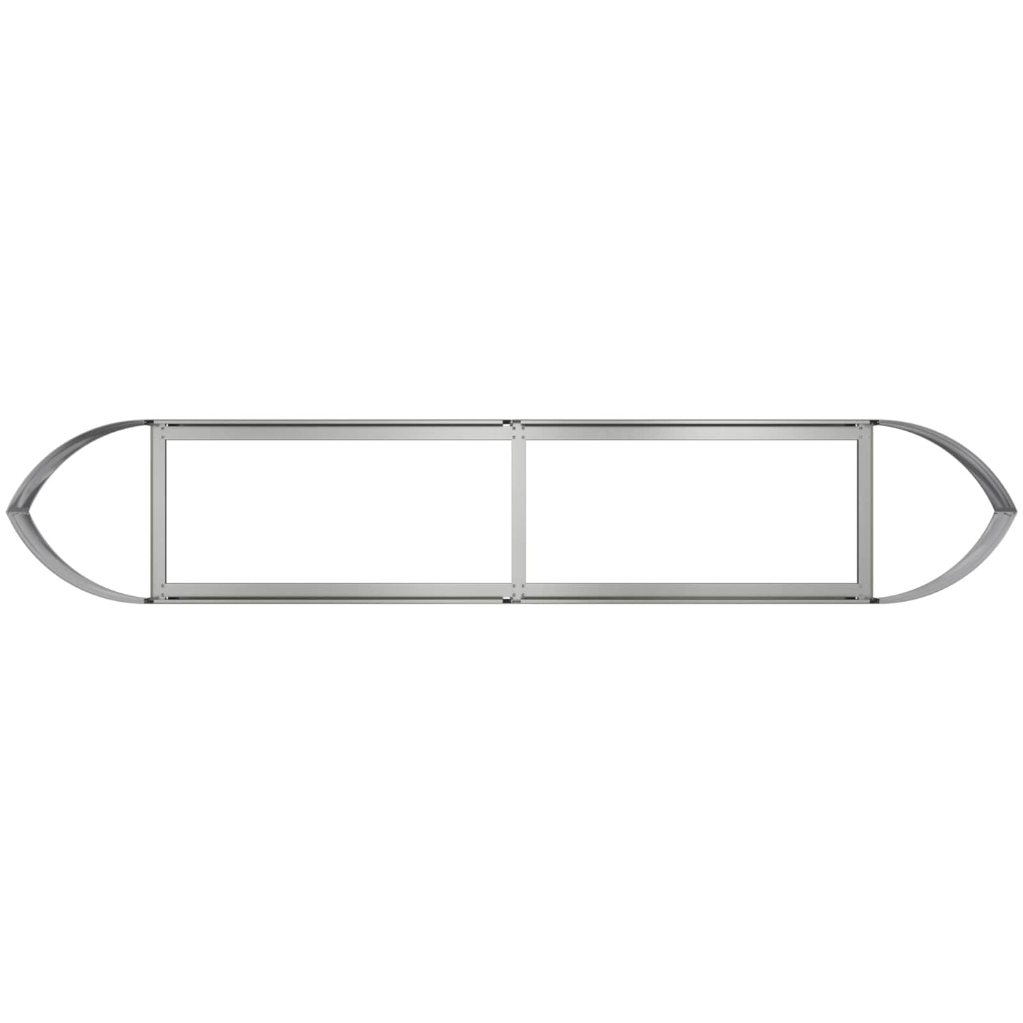 Raised Garden Bed Galvanised Steel 220 x 40x 40 cm Steel
