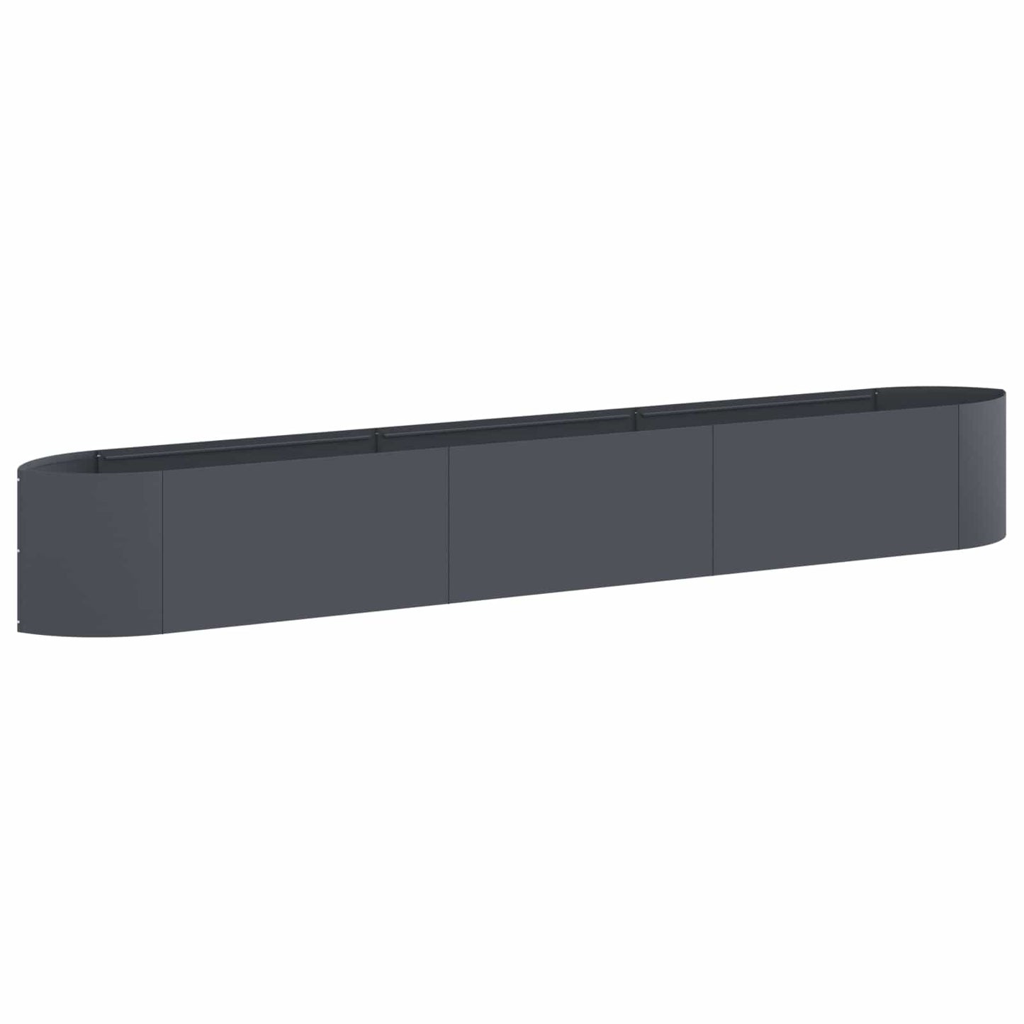 Raised Garden Bed Anthracite 300 x 40x 40 cm Steel