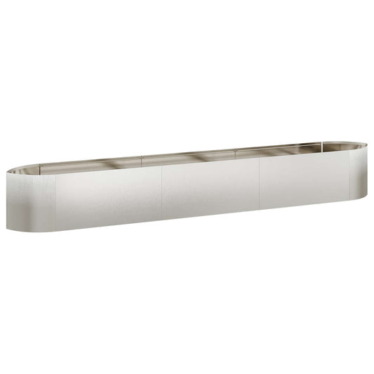 Raised Garden Bed Stainless Steel 300 x 40x 40 cm Steel