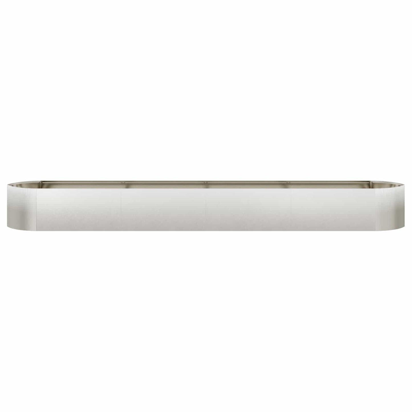 Raised Garden Bed Stainless Steel 380 x 40x 40 cm Steel