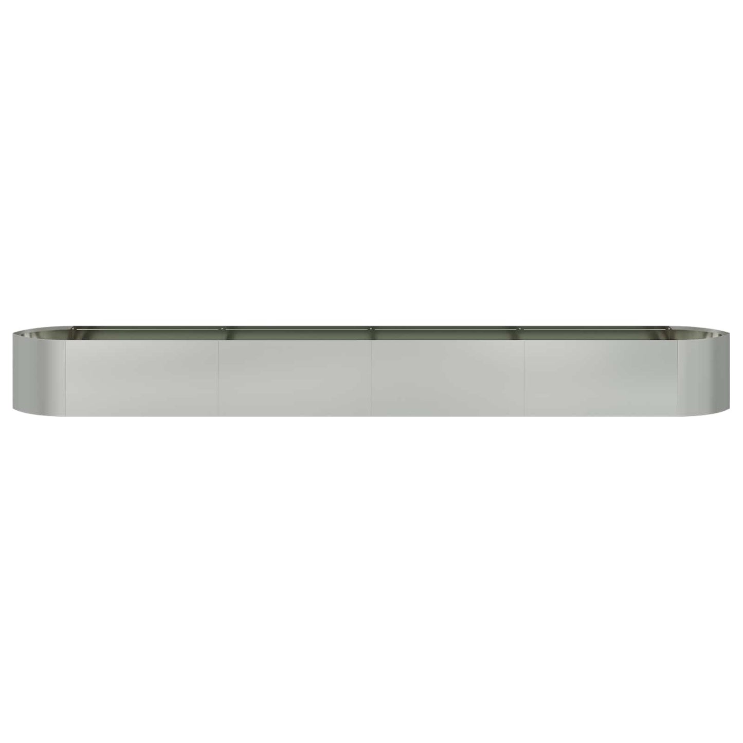 Raised Garden Bed Galvanised Steel 380 x 40x 40 cm Steel