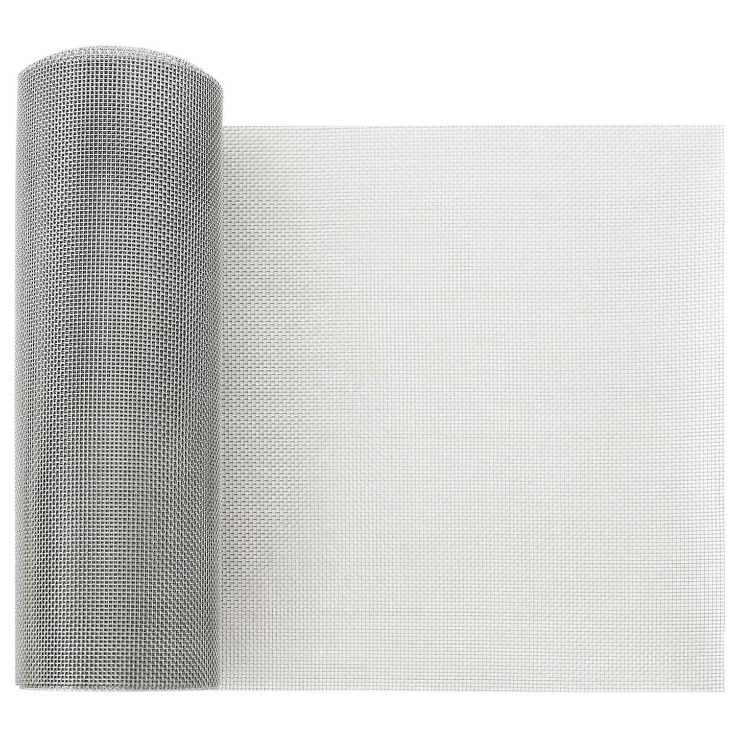 Mesh Screen 20 x 2000 cm 20 Mesh Stainless Steel 201 Silver