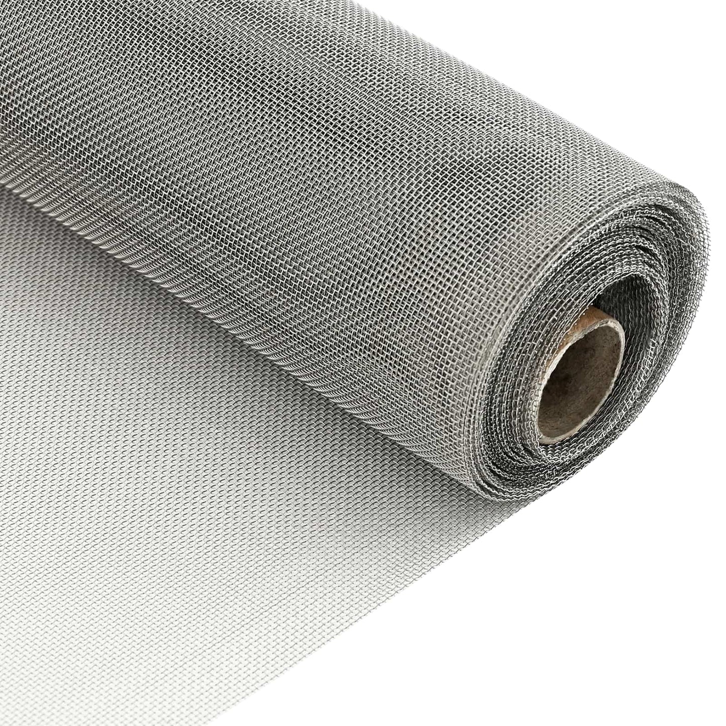 Mesh Screen 100 x 2000 cm 20 Mesh Stainless Steel 201 Silver