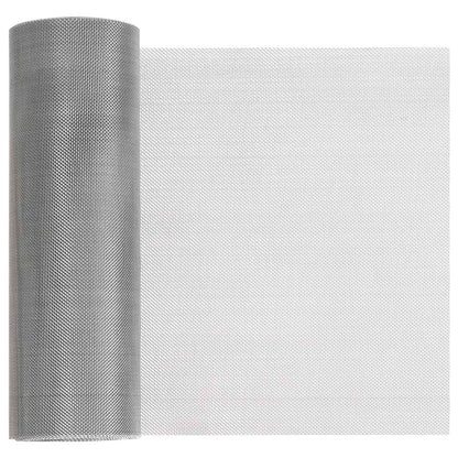 Mesh Screen 20 x 2000 cm 30 Mesh Stainless Steel 201 Silver