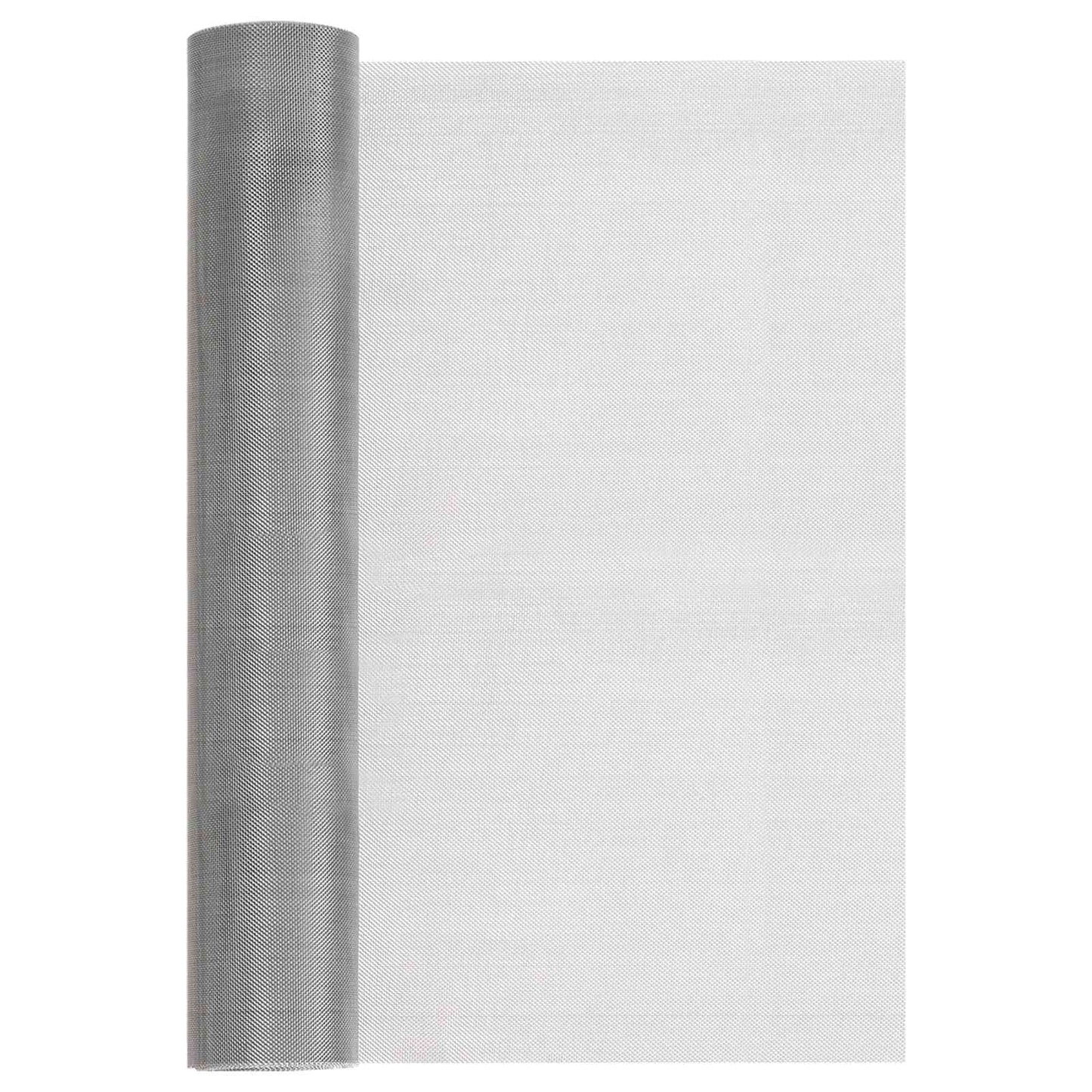 Mesh Screen 40 x 1000 cm 30 Mesh Stainless Steel 201 Silver