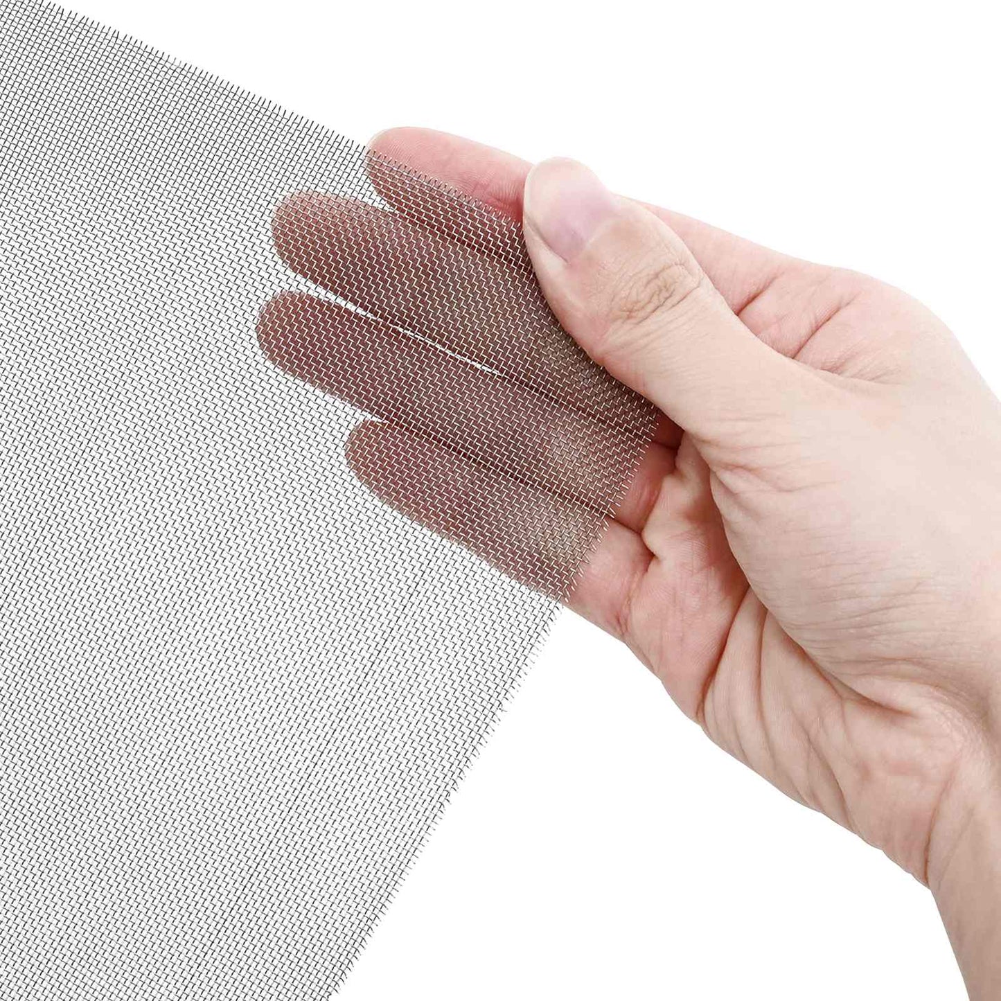 Mesh Screen 40 x 2000 cm 30 Mesh Stainless Steel 201 Silver