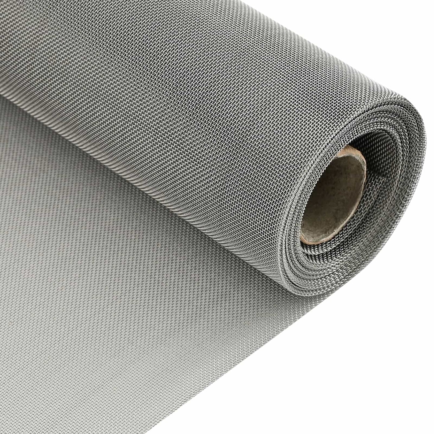 Mesh Screen 60 x 1000 cm 30 Mesh Stainless Steel 201 Silver