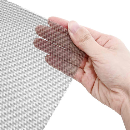 Mesh Screen 80 x 2000 cm 30 Mesh Stainless Steel 201 Silver