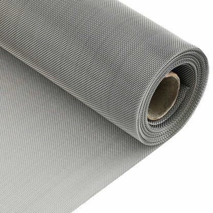 Mesh Screen 120 x 2000 cm 30 Mesh Stainless Steel 201 Silver