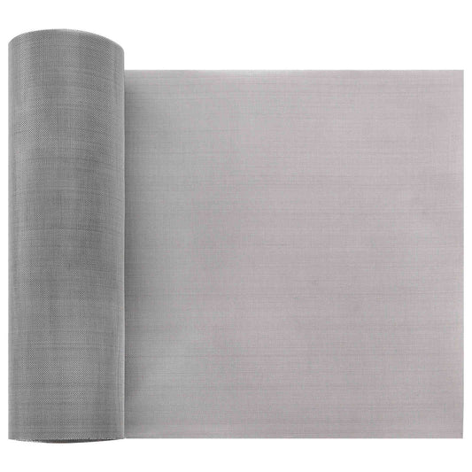 Mesh Screen 20 x 1000 cm 60 Mesh Stainless Steel 201 Silver
