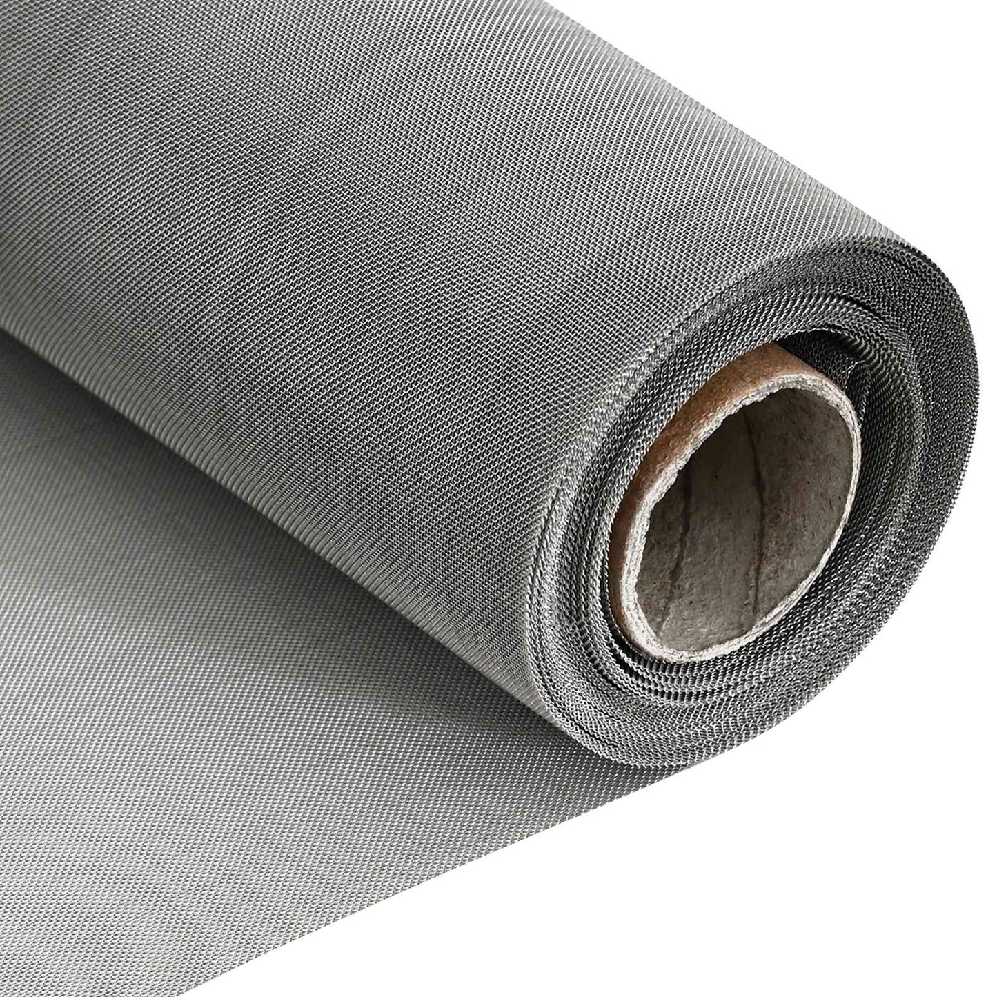 Mesh Screen 40 x 2000 cm 60 Mesh Stainless Steel 201 Silver