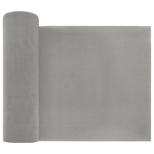 Mesh Screen 20 x 500 cm 120 Mesh Stainless Steel 201 Silver