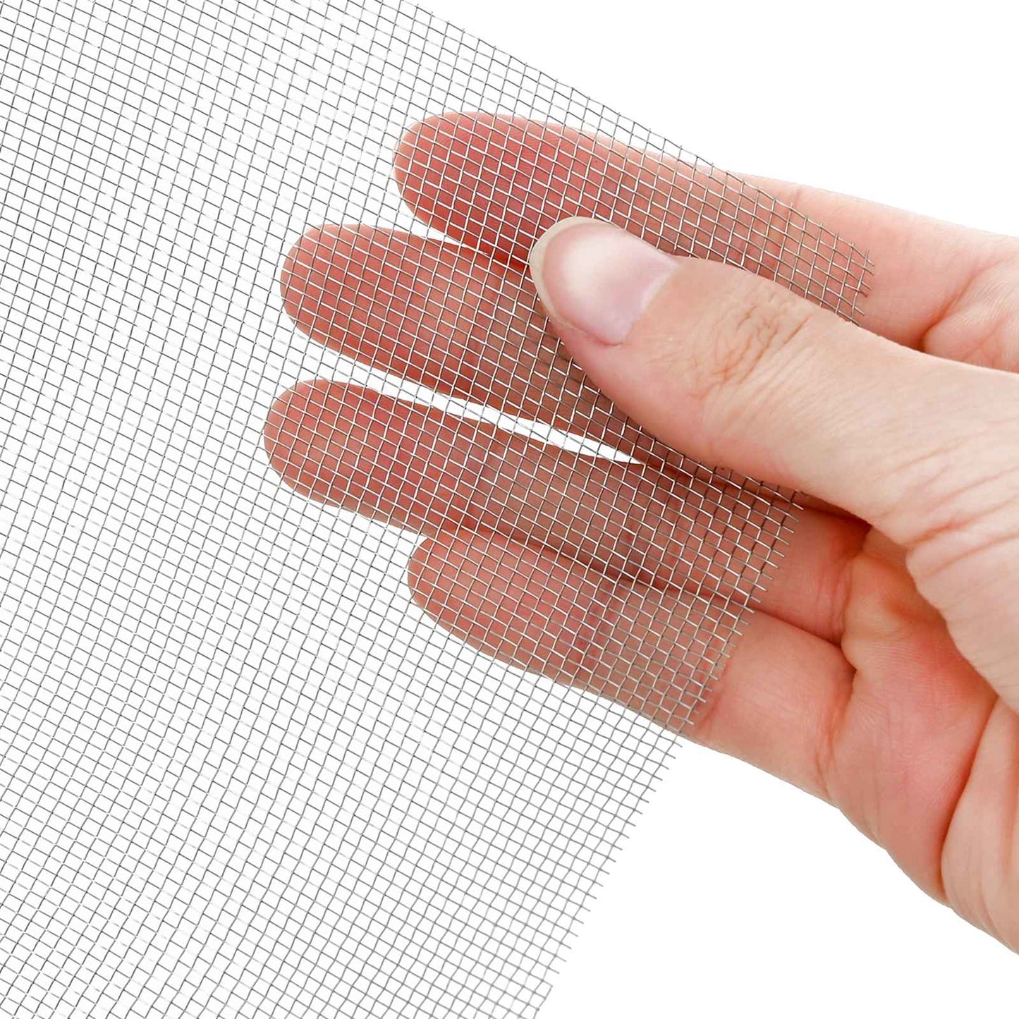 Mesh Screen 40 x 2000 cm 18 Mesh Stainless Steel 201 Silver