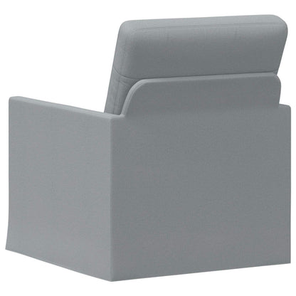 Armchair Light Grey 70 x 81 x 82 cm Fabric