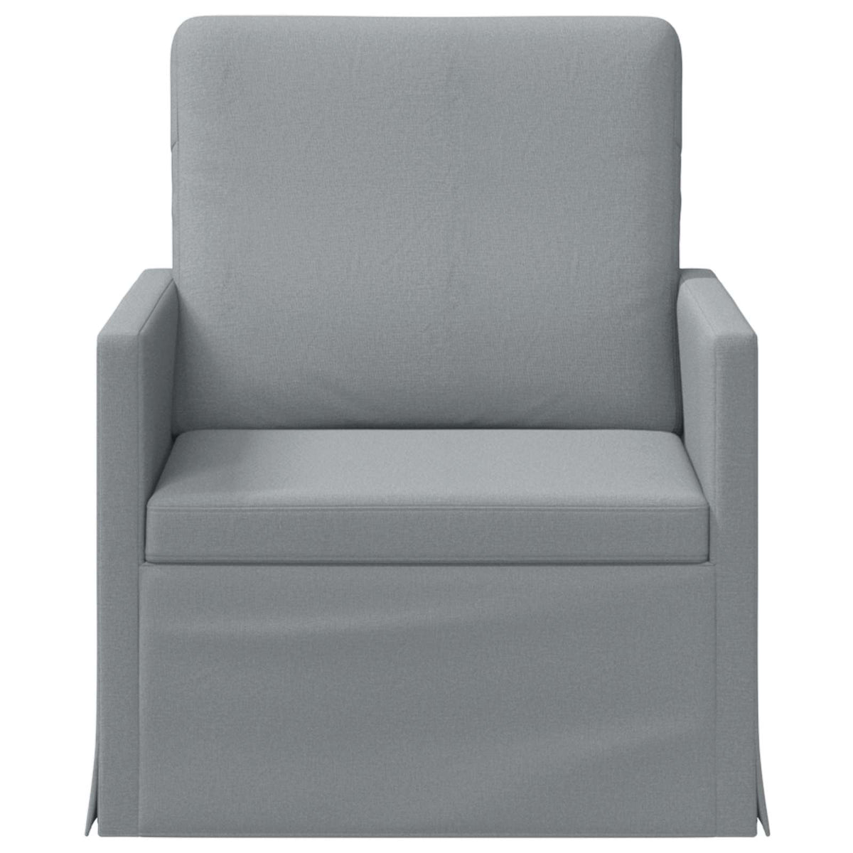 Armchair Light Grey 70 x 81 x 82 cm Fabric
