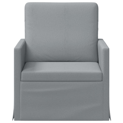 Armchair Light Grey 70 x 81 x 82 cm Fabric