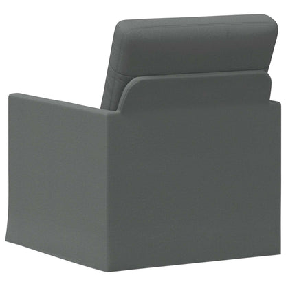 Armchair Dark Grey 70 x 81 x 82 cm Fabric