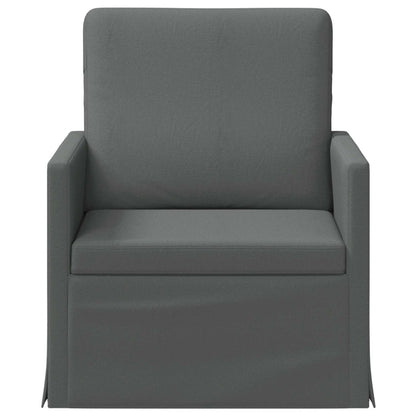 Armchair Dark Grey 70 x 81 x 82 cm Fabric