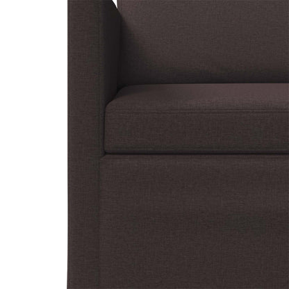 Armchair Dark Brown 70 x 81 x 82 cm Fabric