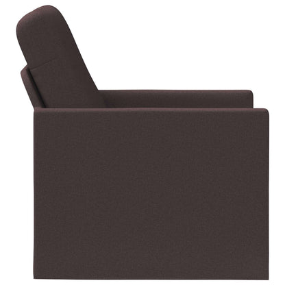 Armchair Dark Brown 70 x 81 x 82 cm Fabric