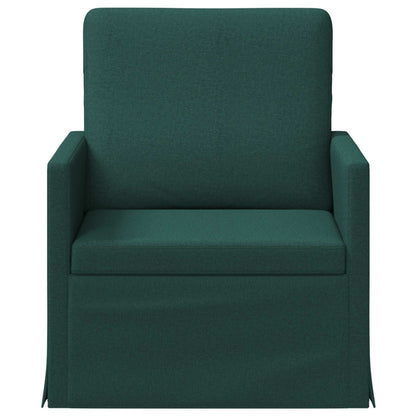 Armchair Dark Green 70 x 81 x 82 cm Fabric