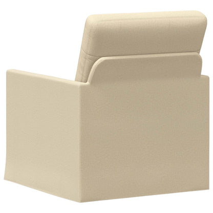 Armchair Cream 70 x 81 x 82 cm Fabric