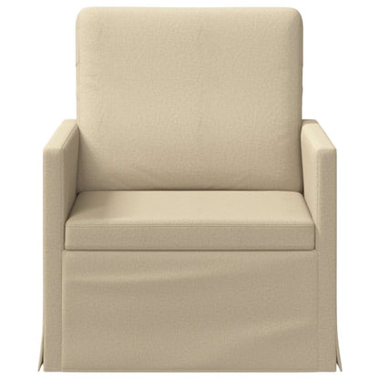 Armchair Cream 70 x 81 x 82 cm Fabric