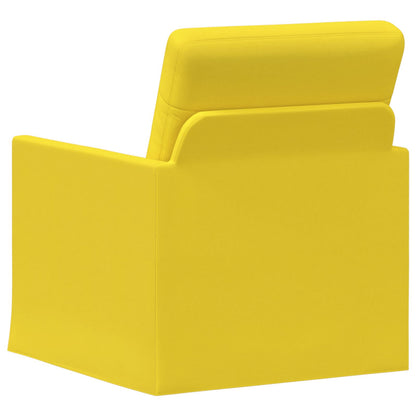 Armchair Light Yellow 70 x 81 x 82 cm Fabric