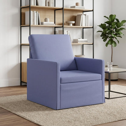 Armchair Jeans Blue 70 x 81 x 82 cm Fabric