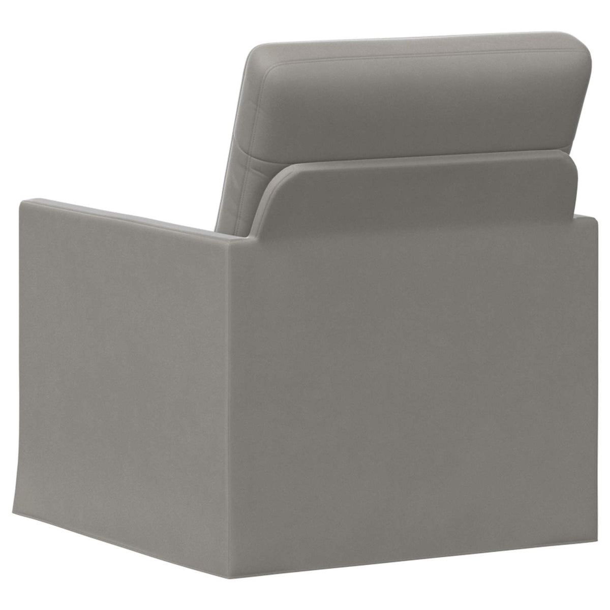 Armchair Light Grey 70 x 81 x 82 cm Velvet