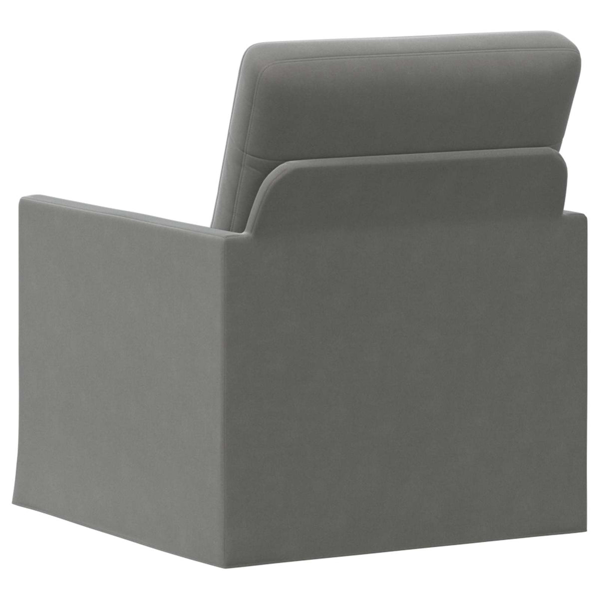 Armchair Dark Grey 70 x 81 x 82 cm Velvet