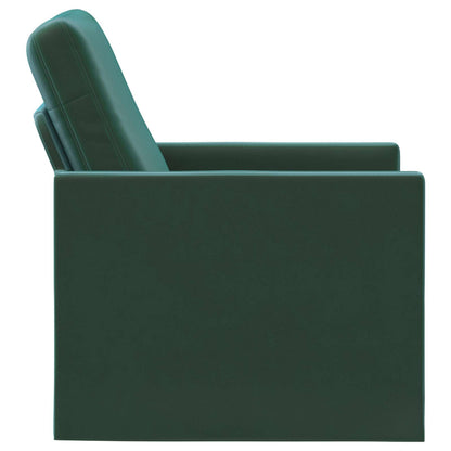 Armchair Dark Green 70 x 81 x 82 cm Velvet