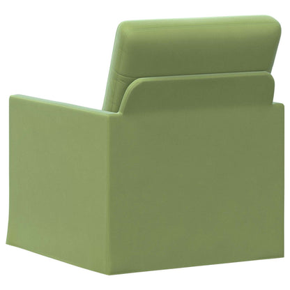 Armchair Light Green 70 x 81 x 82 cm Velvet