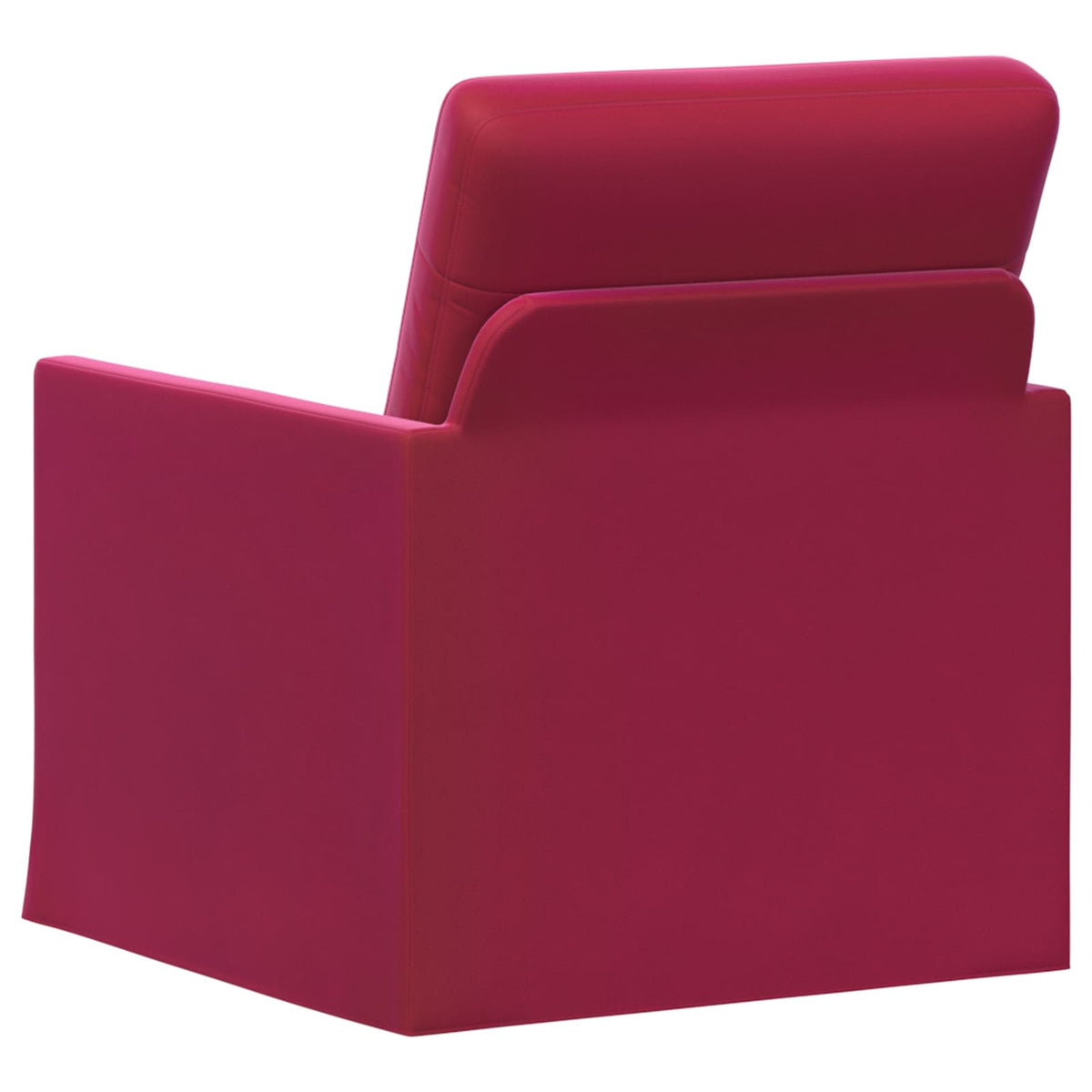 Armchair Wine Red 70 x 81 x 82 cm Velvet