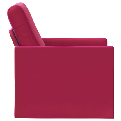 Armchair Wine Red 70 x 81 x 82 cm Velvet