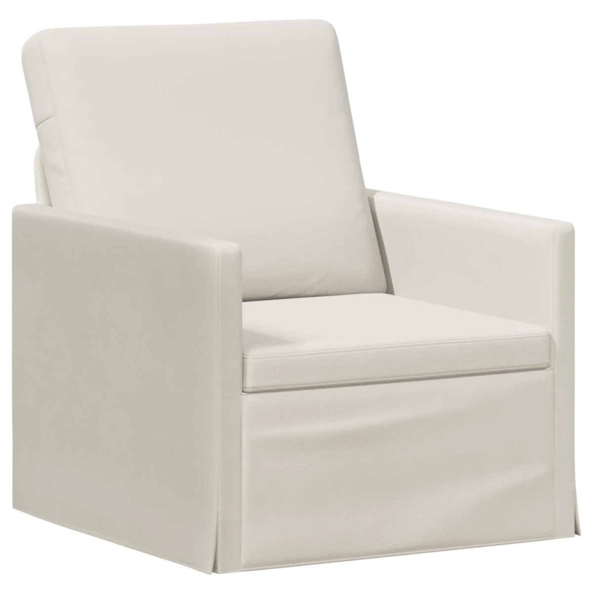 Armchair Cream 70 x 81 x 82 cm Velvet