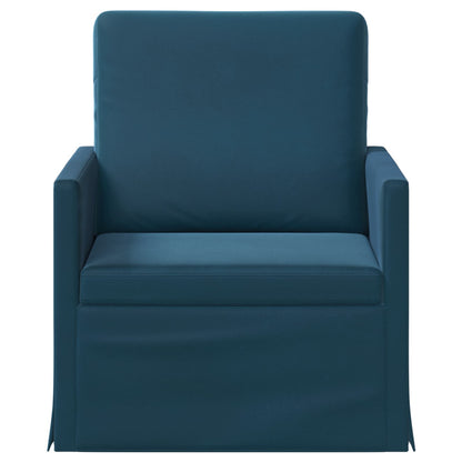 Armchair Blue 70 x 81 x 82 cm Velvet