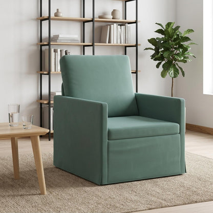 Armchair Sea Green 70 x 81 x 82 cm Velvet