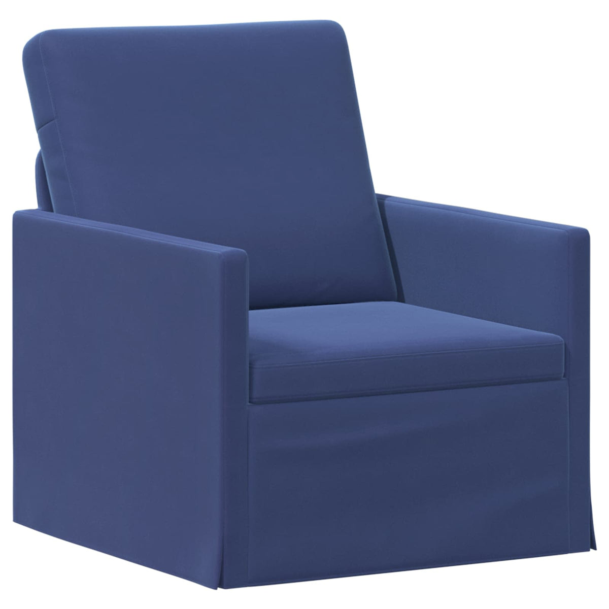 Armchair Police Blue 70 x 81 x 82 cm Velvet