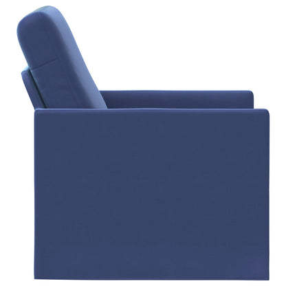 Armchair Police Blue 70 x 81 x 82 cm Velvet
