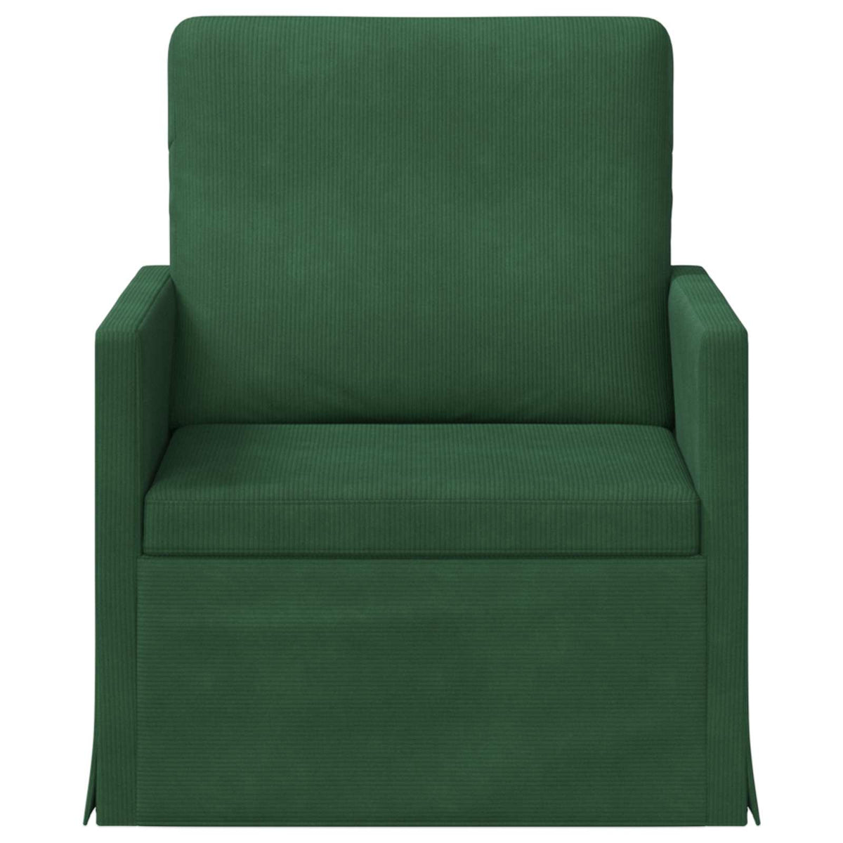 Armchair Jungle Green 70 x 81 x 82 cm Corduroy Fabric