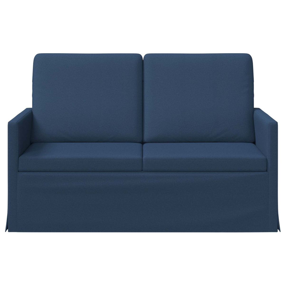 2 Seater Sofa Blue 130 x 81 x 82 cm Fabric