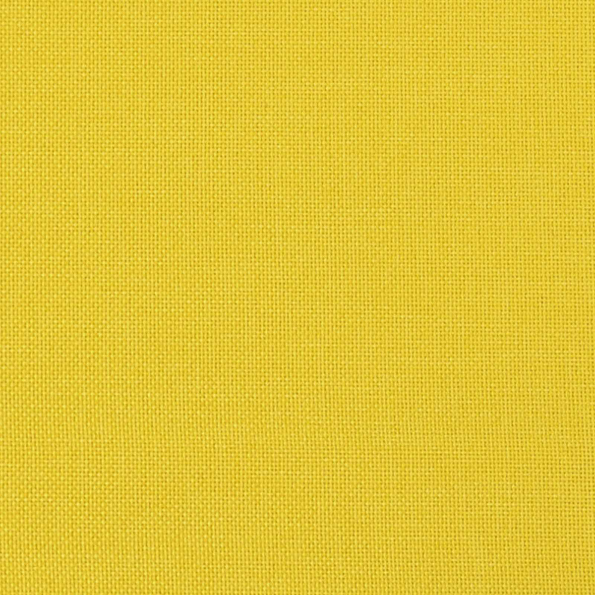 2 Seater Sofa Light Yellow 130 x 81 x 82 cm Fabric